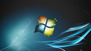 Blue wave yellow window computer - a blue wave free wallpaper for desktop