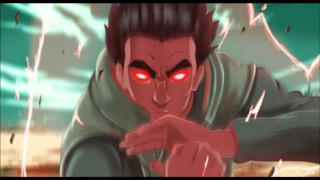 Man red eyes pointing green - rob rey and kentaro miura style free wallpaper