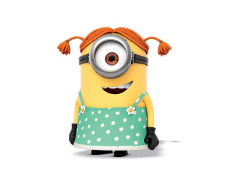 Minion blue dress orange hair - orange hair free wallpaper for desktop