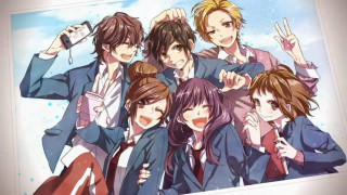 Group people pictureframe sky clouds - a picture frame free wallpaper for desktop