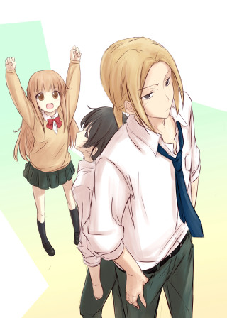 People standing air hands up - one person free wallpaper for mobile