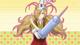 Woman knife hat tilewall cosplay - her hand and a hat free wallpaper