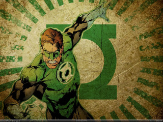 Green lantern green background letter - a green lantern free wallpaper