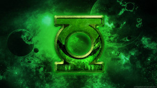 Green lantern symbol space planets - poster art free wallpaper for desktop