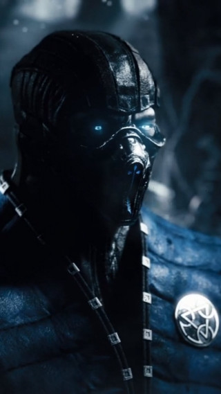 Man black leather blue light - blueprint free wallpaper