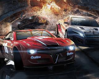 Cars tunnel fireball foreground group - a group of cars free wallpaper for desktop