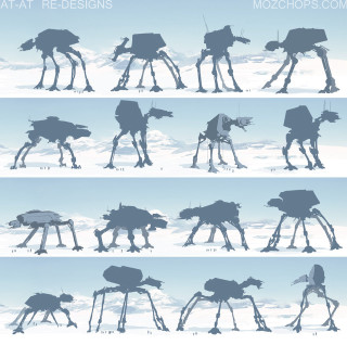 Robot snow sky stages series - christopher moeller free wallpaper for tablet