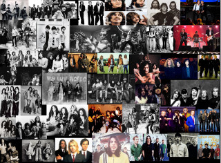 Collage people names black white - a collage of photos free wallpaper
