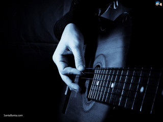 Person playing guitar dark fingers - a person playing free wallpaper