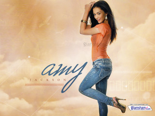 Woman jeans heels pose clouds - amy weber free wallpaper for desktop