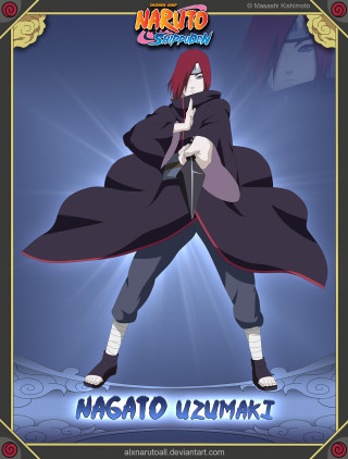 Cartoon character sword naruto uzumaki - his hand and a caption free wallpaper