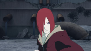 Red hair red coat building - adam manyoki free wallpaper for desktop