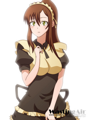 Woman dress bow hair green - her chin free wallpaper for mobile