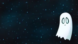 Ghost floating stars background sky - the background and a sky full free wallpaper