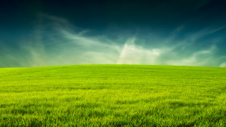 Green field sky clouds background 2 - a green field free wallpaper for desktop