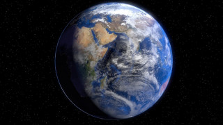 Earth view north pole western - north free wallpaper