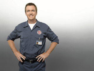 Man blue uniform posing picture - eric dinyer free wallpaper