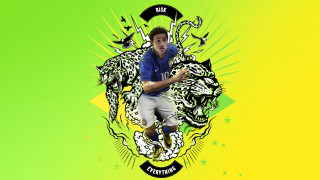 Man tennis racquet green yellow - a tennis racquet free wallpaper