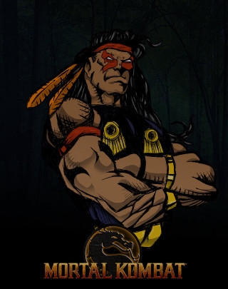 Man sword snake arm drawing - western comic book art free wallpaper for mobile