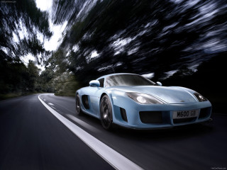 Blue sports car night road 3 - andrew law free wallpaper for desktop