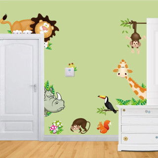 Room wall animals door window - free gaming wallpaper for tablet
