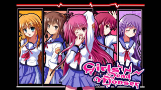 Girls night long hair pink - a group of girls free wallpaper