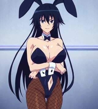 Woman long black hair bunny - aguri uchida free wallpaper for tablet
