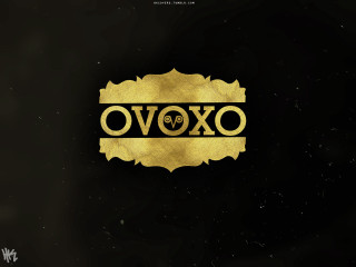 Ovoxo gold foil black background - chinwe chukwuogoroy free wallpaper