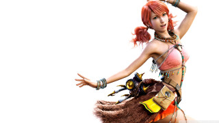 Woman red hair costume stuffed - final fantasy free wallpaper