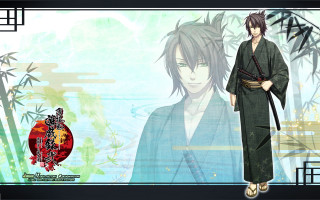 Man kimono bamboo umbrella red - umbrella free wallpaper