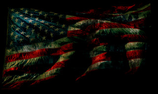 Large american flag dark background - flag free wallpaper