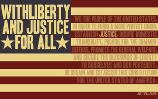 Poster with words image description - justice free wallpaper