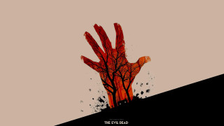 Hand blood reaching tree black - a hand free wallpaper for desktop