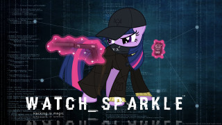 Cartoon character gun watch sparkle - free anime wallpaper for desktop