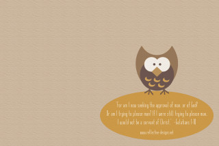 Brown owl wooden table quote - a quote below free wallpaper