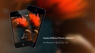 Two cell phones woman red - a picture of a woman free wallpaper