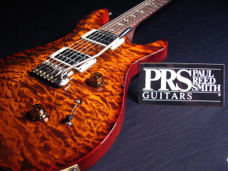 Guitar red flame finish prs - eric peterson free wallpaper