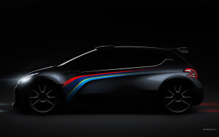 Colorful stripe car dark red - concept design free wallpaper