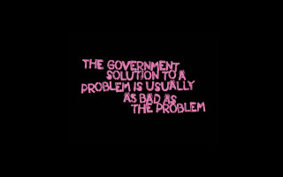 Government solution bad as problem - bad free wallpaper