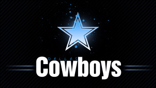 Star blue cowboys night astronaut - white letter free wallpaper