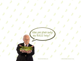 Man holding green object thought - a thought bubble above free wallpaper