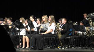 Group musicians stage conductor performance - northwest school free wallpaper