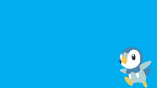 Penguin flying blue background white - a penguin free wallpaper