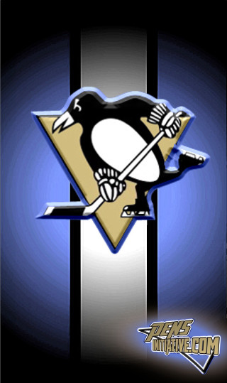 Penguins logo stripe background digital - free seasons wallpaper for mobile
