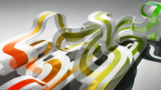 Colorful abstract design white background 2 - a colorful abstract design free wallpaper