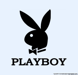 Rabbit head playboy logo black - p free wallpaper for tablet