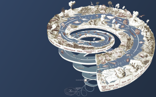 Spiral water land map ocean - earnst haeckel free wallpaper for desktop