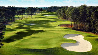 Golf course green sand trap 2 - the other side free wallpaper for desktop