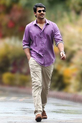 Man purple shirt tan pants - a street free wallpaper for mobile