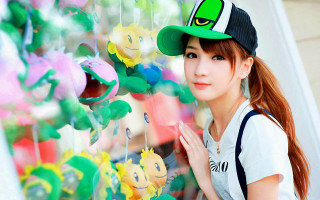 Girl hat tshirt cartoon characters 2 - a bunch of cartoon characters free wallpaper